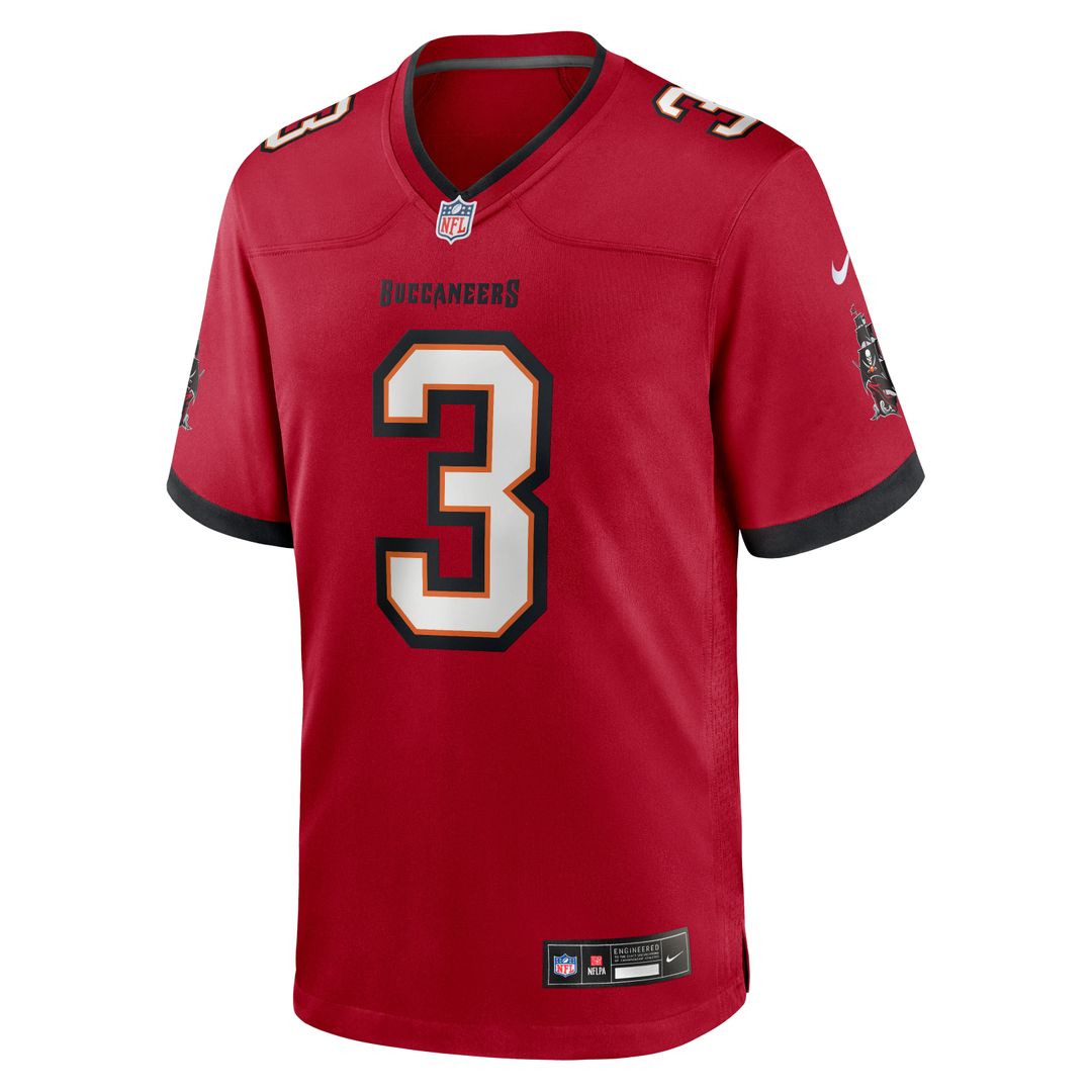 Rueben Bain Jr. Tampa Bay Buccaneers Nike 2026 NFL Draft First Round Pick No. 15 Team Game Jersey - Red