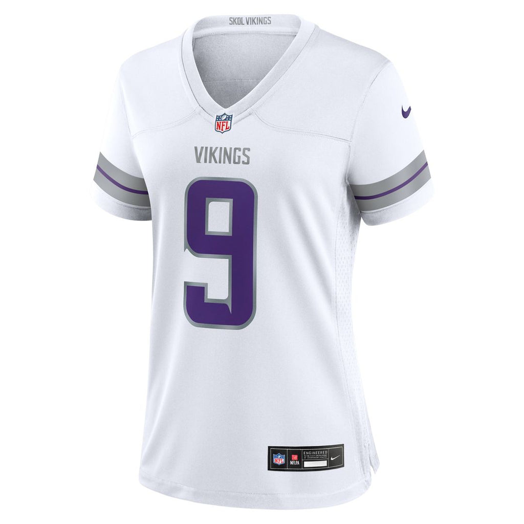 J.J. McCarthy Minnesota Vikings Nike Women's Player Game Jersey - Purple