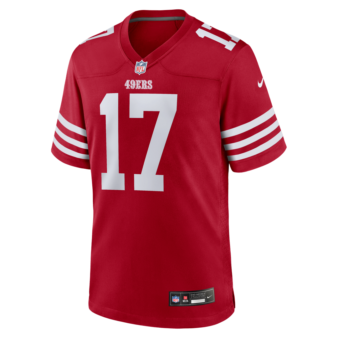 Jordan Watkins San Francisco 49ers Nike Team Game Official Jersey -  Scarlet