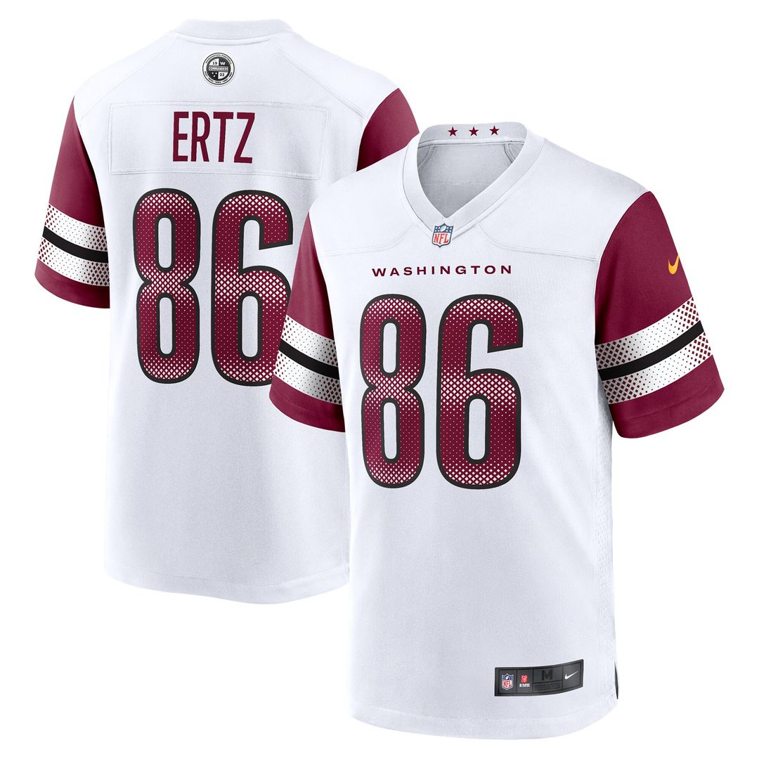 Zach Ertz Washington Commanders Nike Game Official Jersey -  White