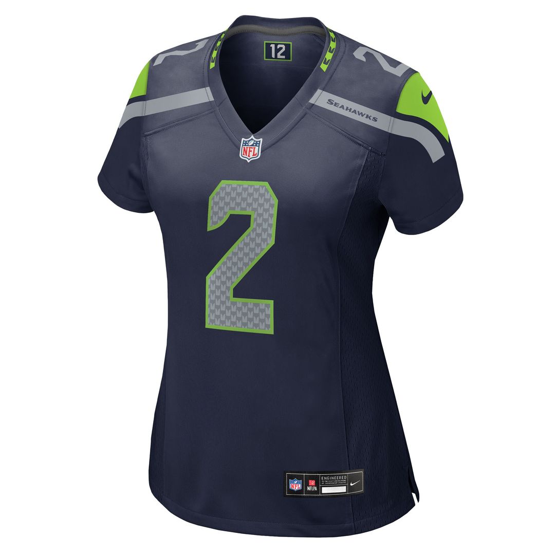 Drew Lock Seattle Seahawks Nike Women's Team Game Official Jersey -  College Navy