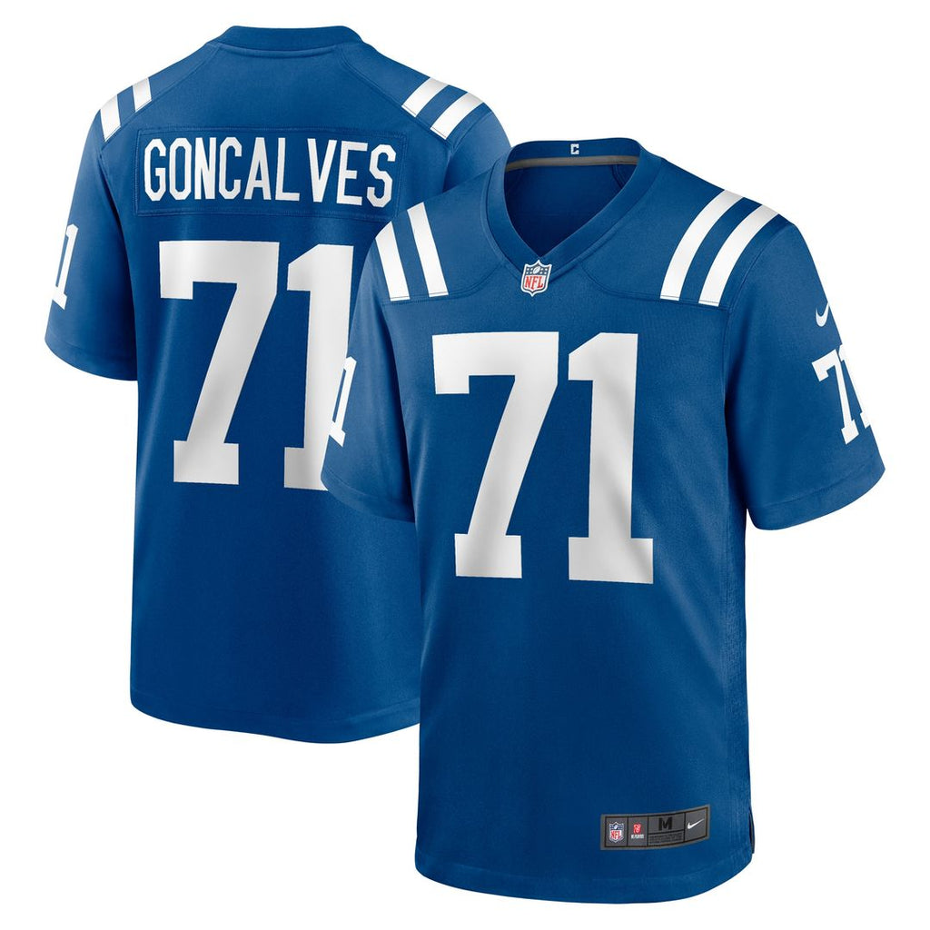 Matt Goncalves Indianapolis Colts Nike Game Official Jersey -  Royal