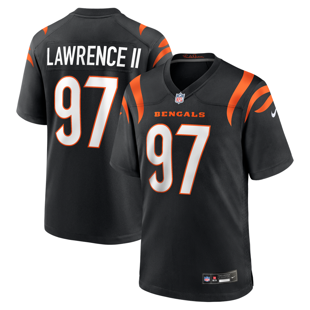 Dexter Lawrence II Cincinnati Bengals Nike Game Official Jersey - Black