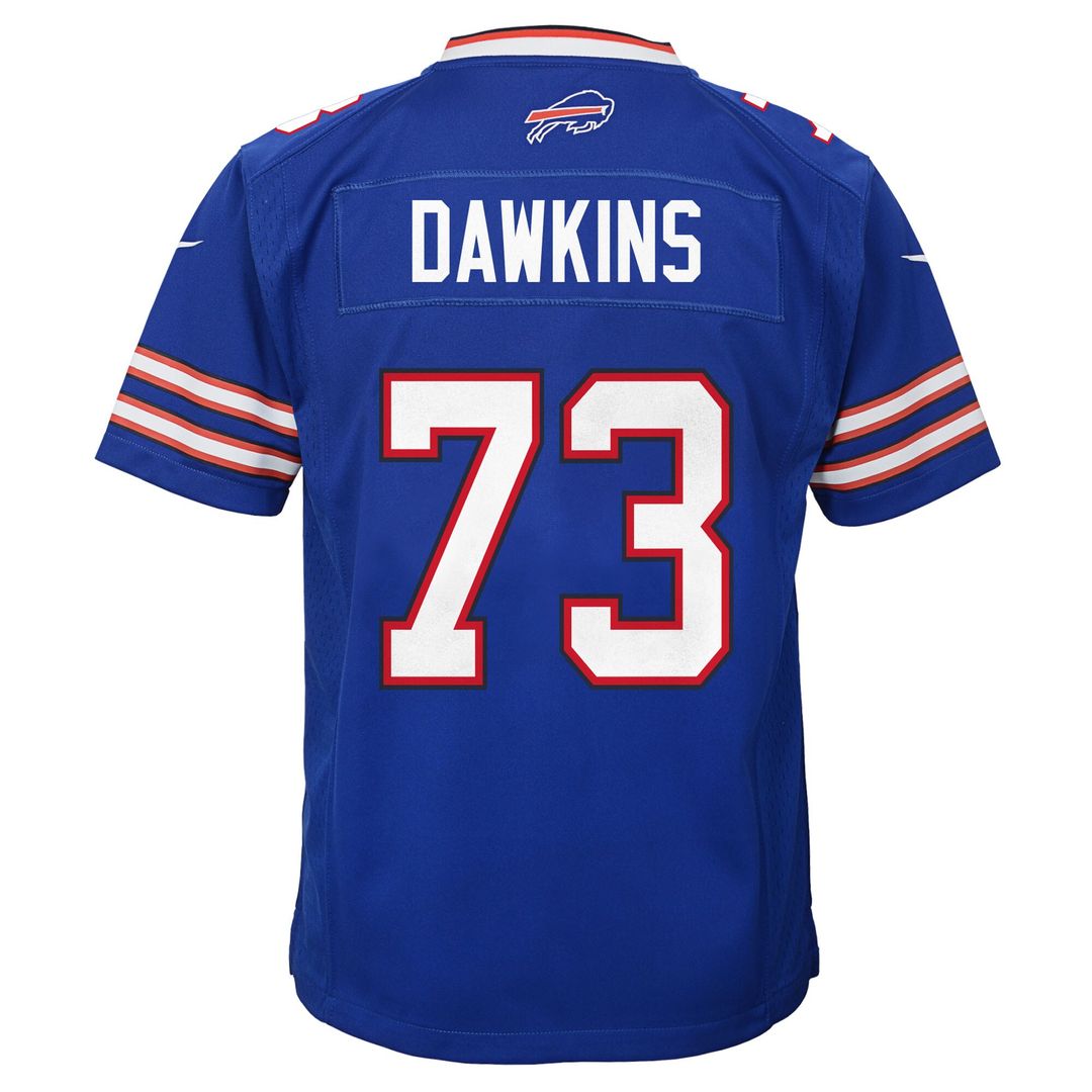 Dion Dawkins Buffalo Bills Nike Youth Team Game Official Jersey - Royal