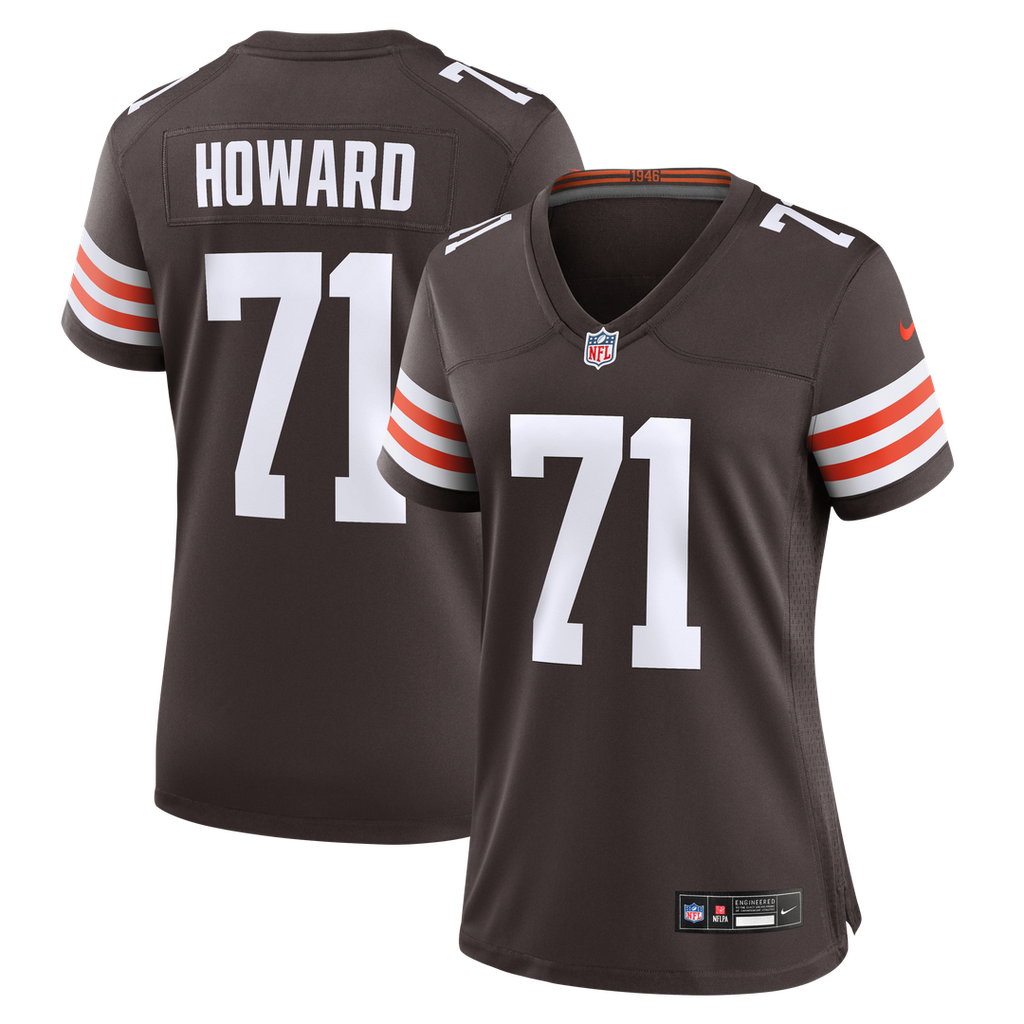 Tytus Howard Cleveland Browns Nike Women's Team Game Official Jersey -  Brown