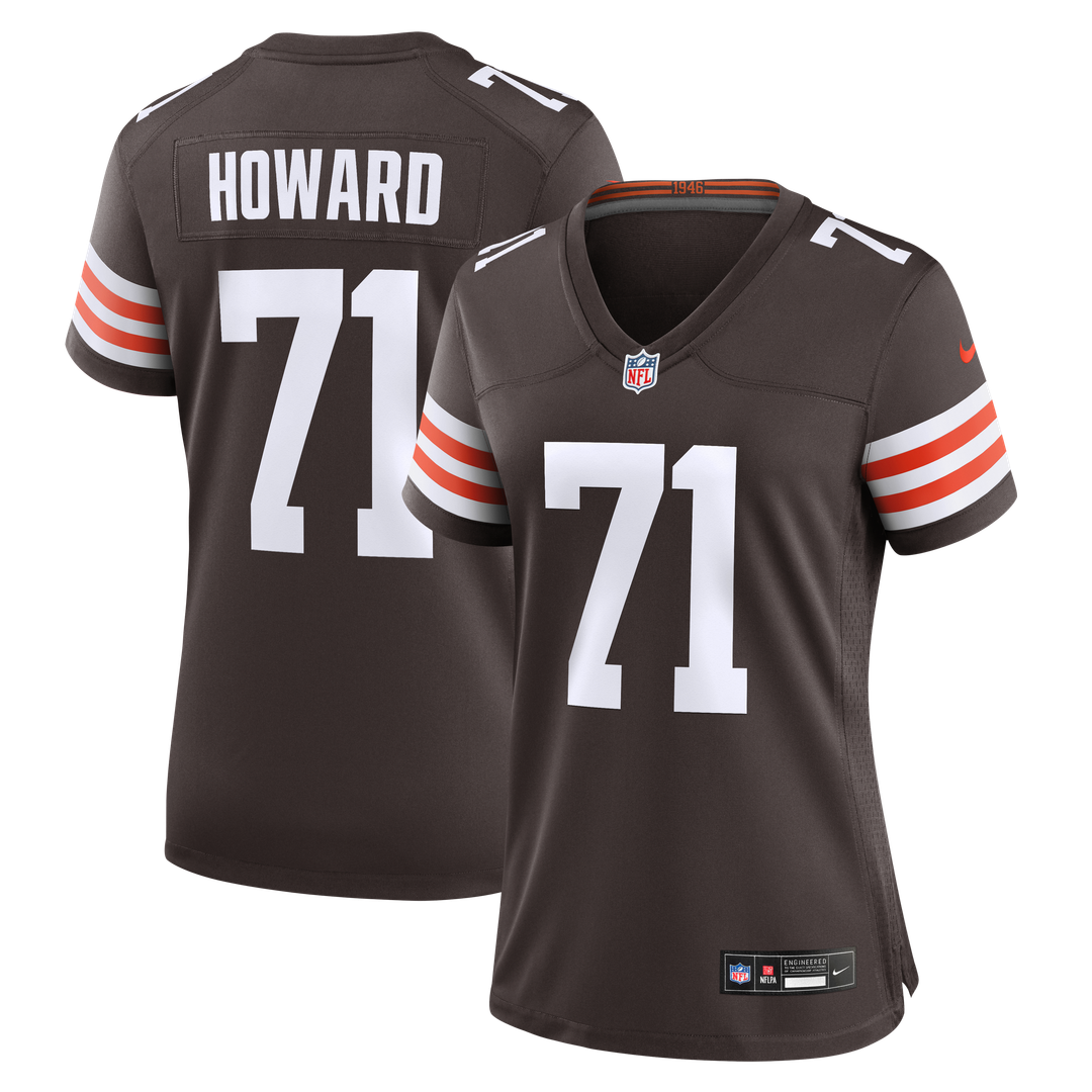 Tytus Howard Cleveland Browns Nike Women's Team Game Official Jersey -  Brown