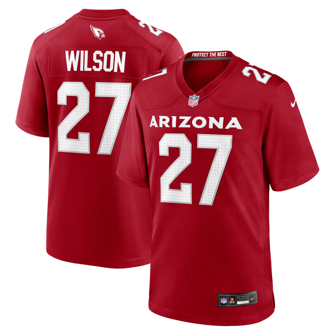 Divaad Wilson Arizona Cardinals Nike Team Game Official Jersey -  Cardinal