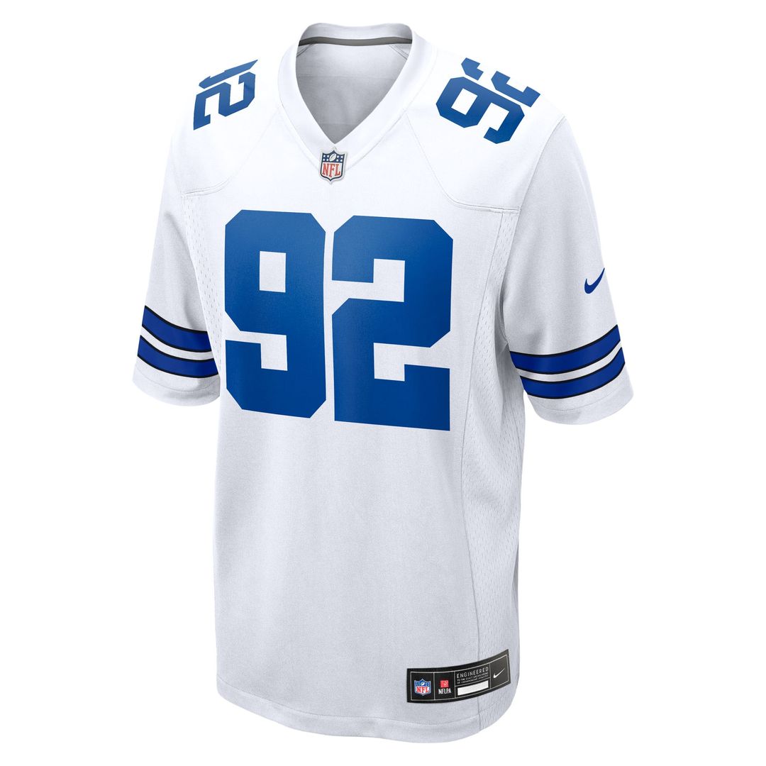 Quinnen Williams Dallas Cowboys Nike Game Jersey - White