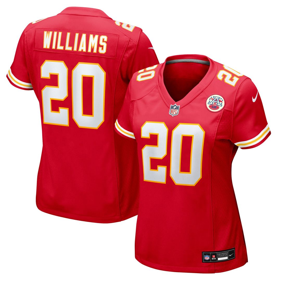 Nohl Williams Kansas City Chiefs Nike Women's Team Game Jersey - Red