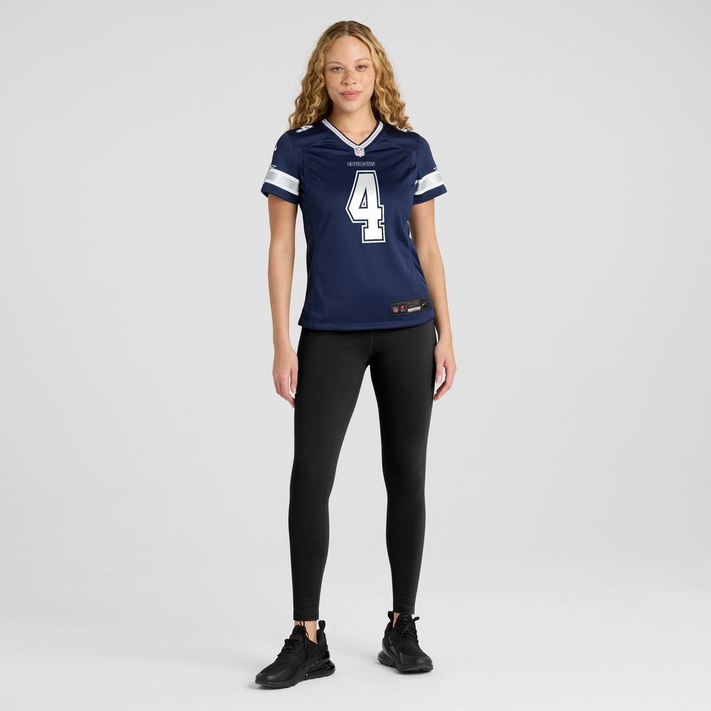 Dak Prescott Dallas Cowboys Nike Women's Alternate Game Official Jersey - White