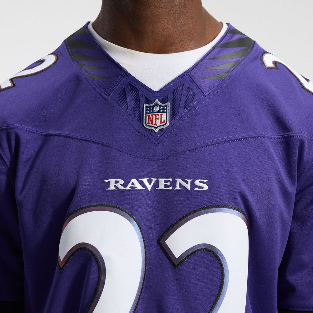 Derrick Henry Baltimore Ravens Nike Vapor F.U.S.E. Stitched Limited Official Jersey - White