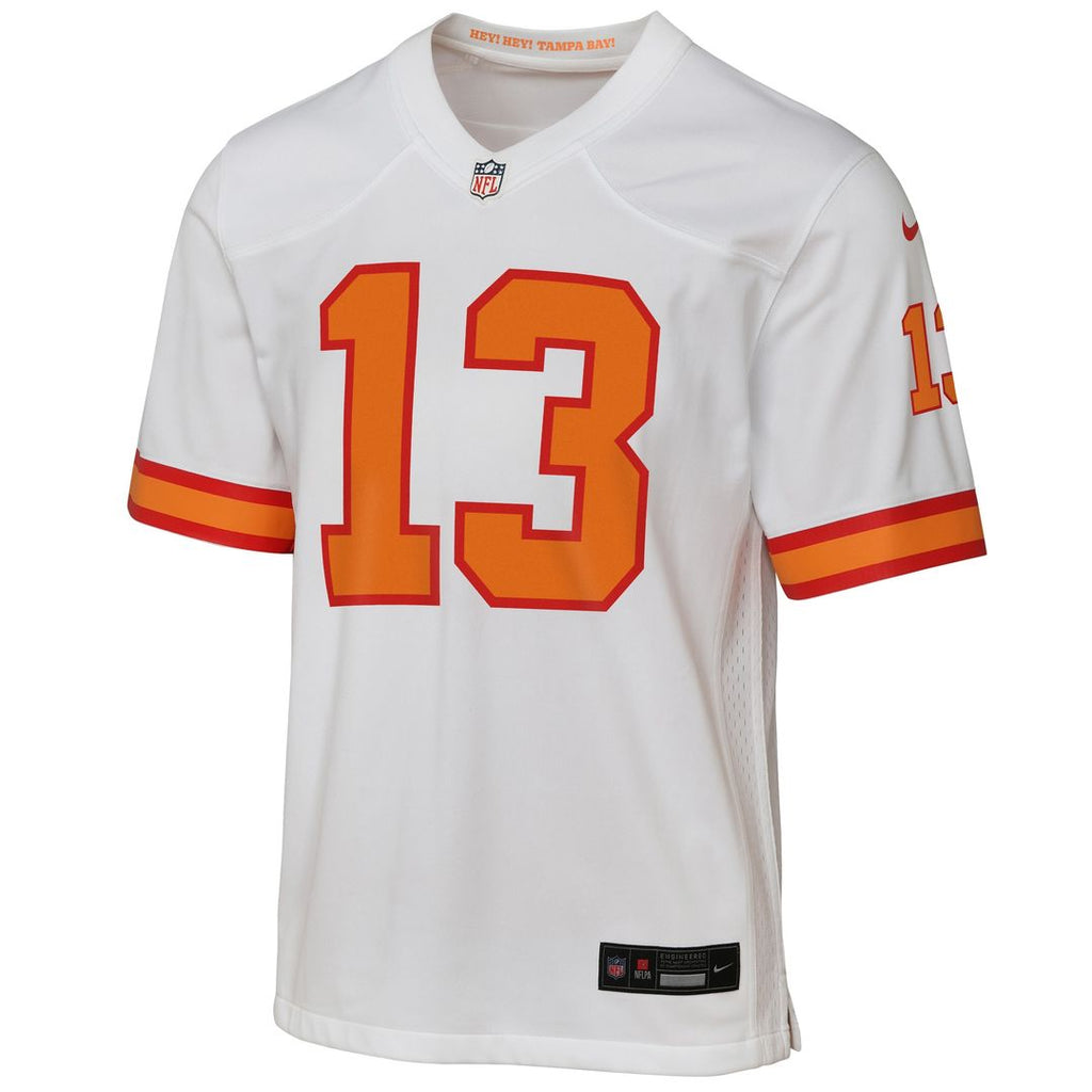 Mike Evans '76 Tampa Bay Buccaneers Youth Game Jersey - White
