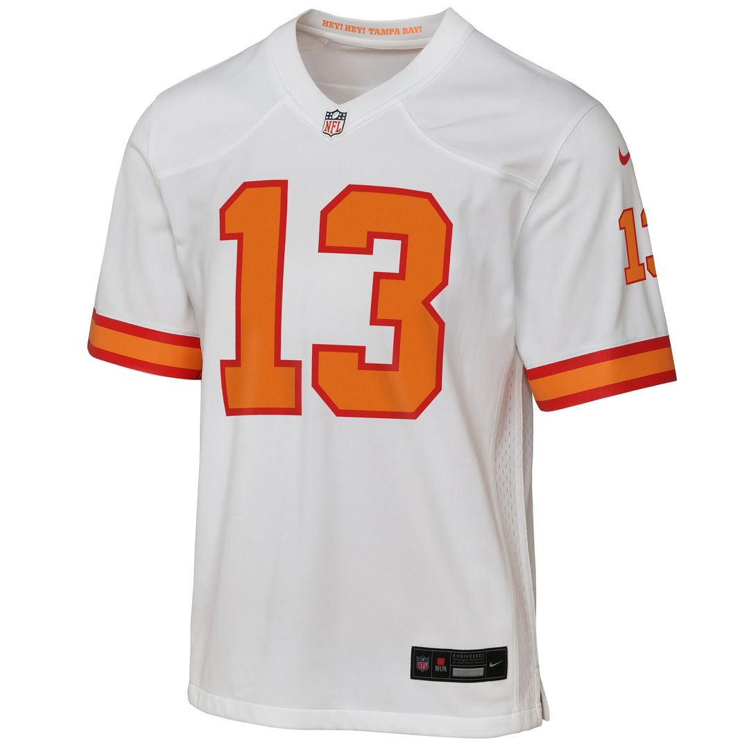 Mike Evans '76 Tampa Bay Buccaneers Youth Game Jersey - White