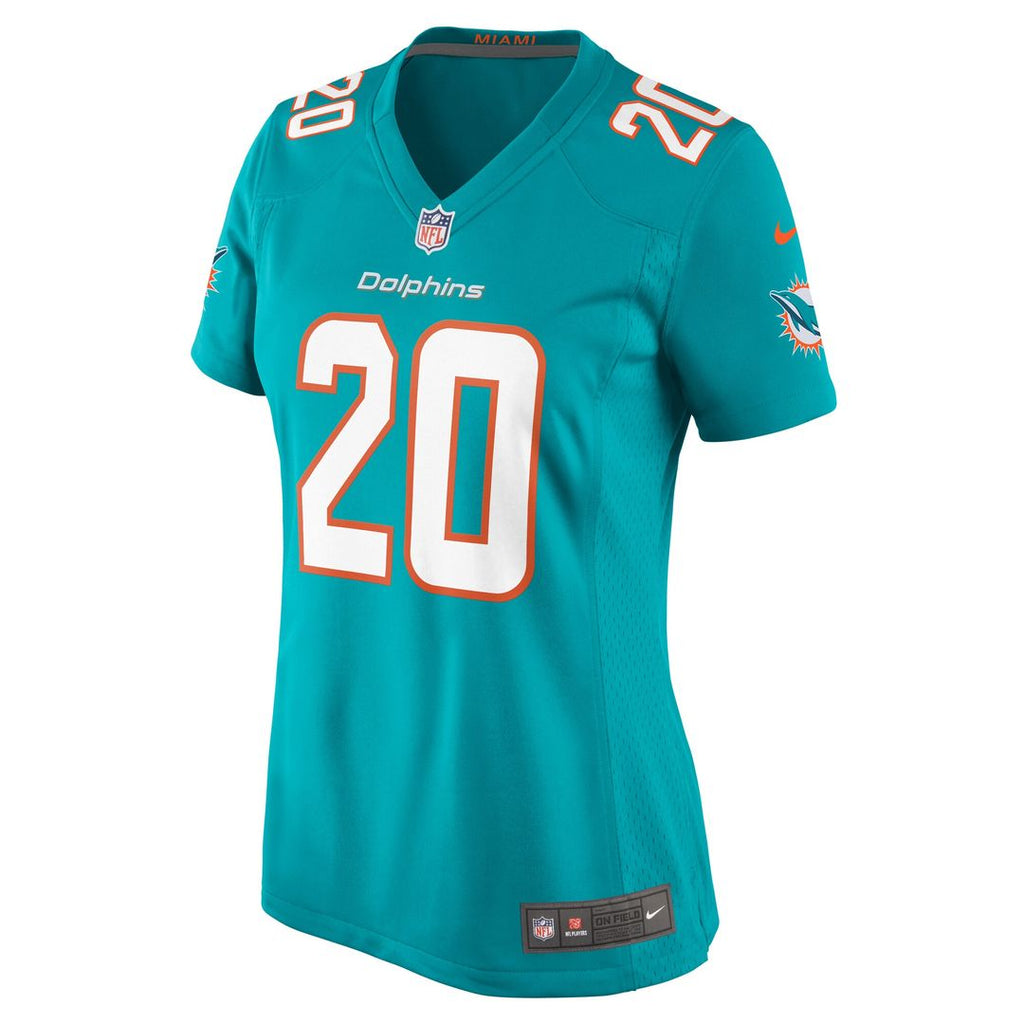 Jordyn Brooks Miami Dolphins Nike Women's  Game Official Jersey -  Aqua