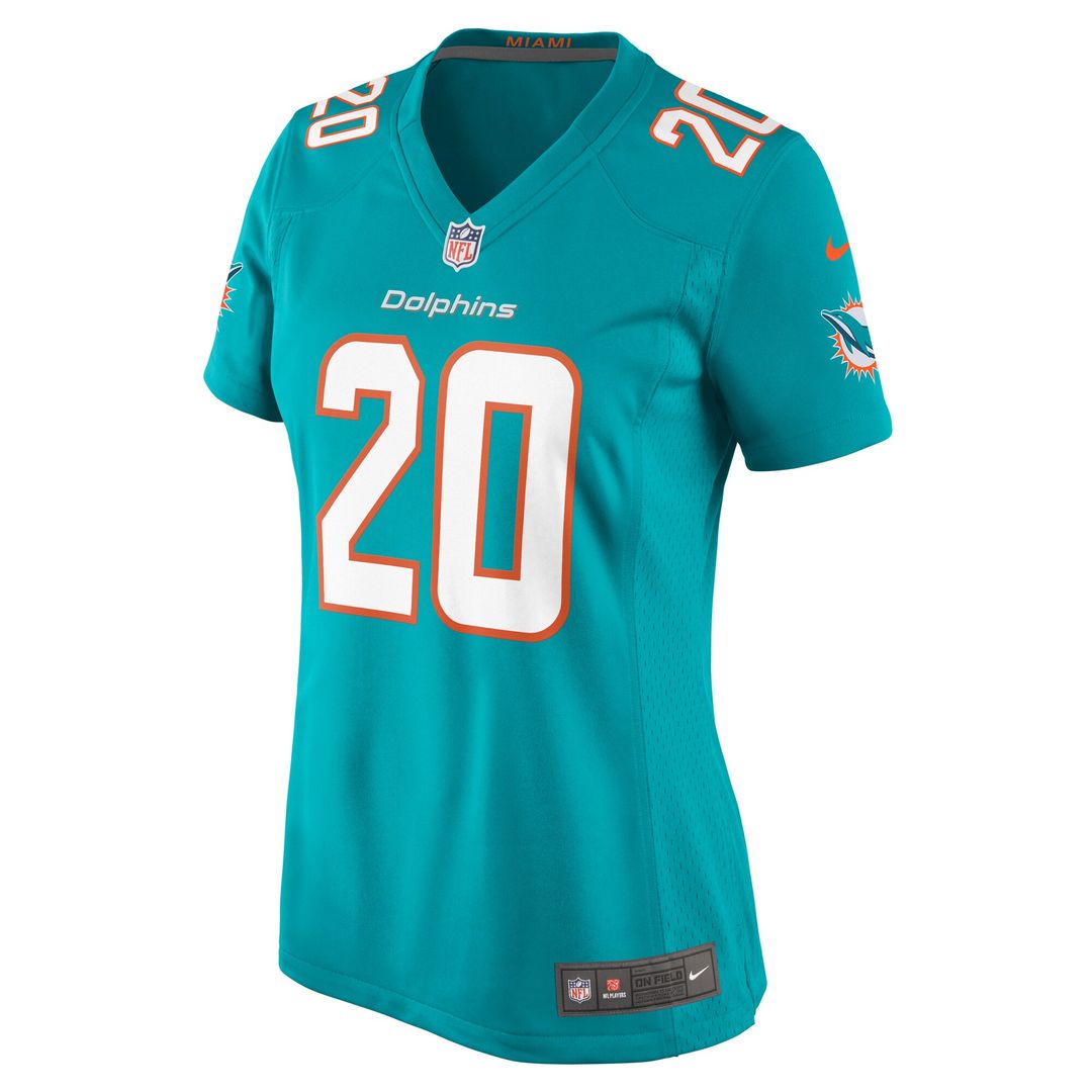 Jordyn Brooks Miami Dolphins Nike Women's  Game Official Jersey -  Aqua
