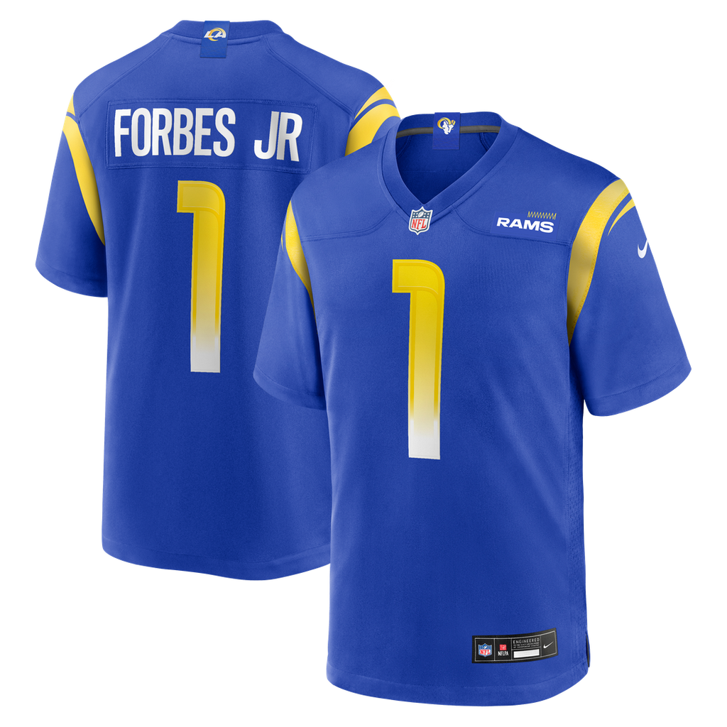 Emmanuel Forbes Jr. Los Angeles Rams Nike Team Game Jersey - Royal