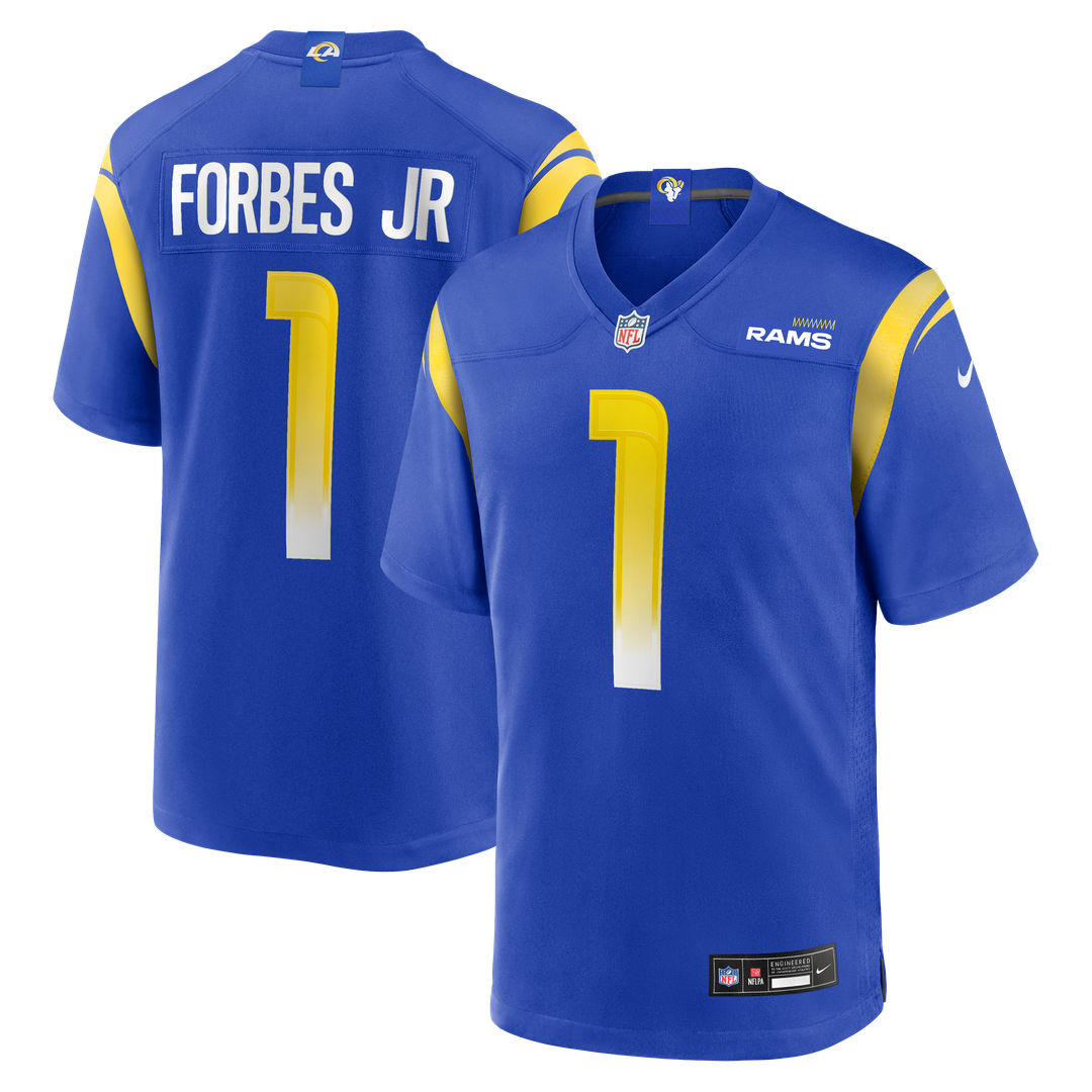Emmanuel Forbes Jr. Los Angeles Rams Nike Team Game Jersey - Royal