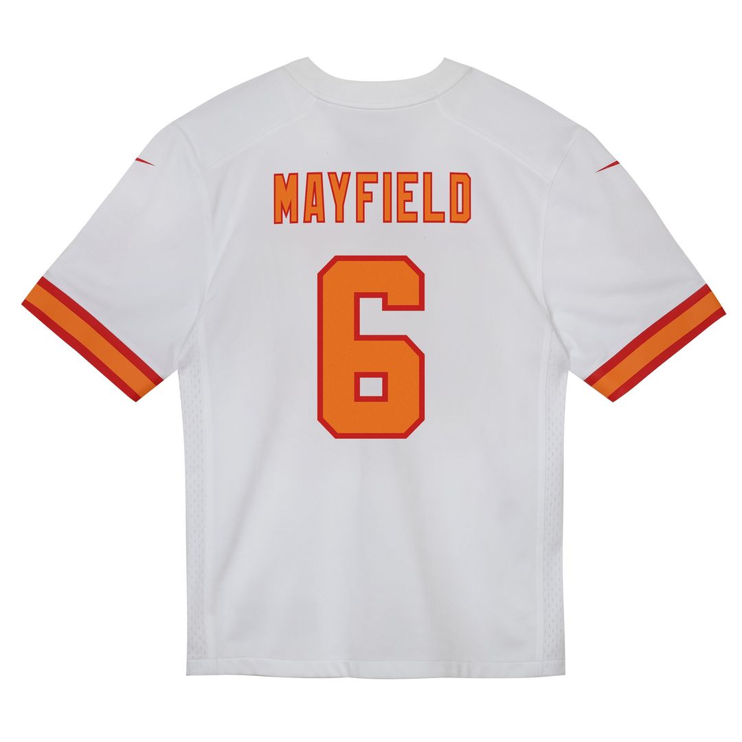 Baker Mayfield '76 Tampa Bay Buccaneers Toddler Game Jersey - White