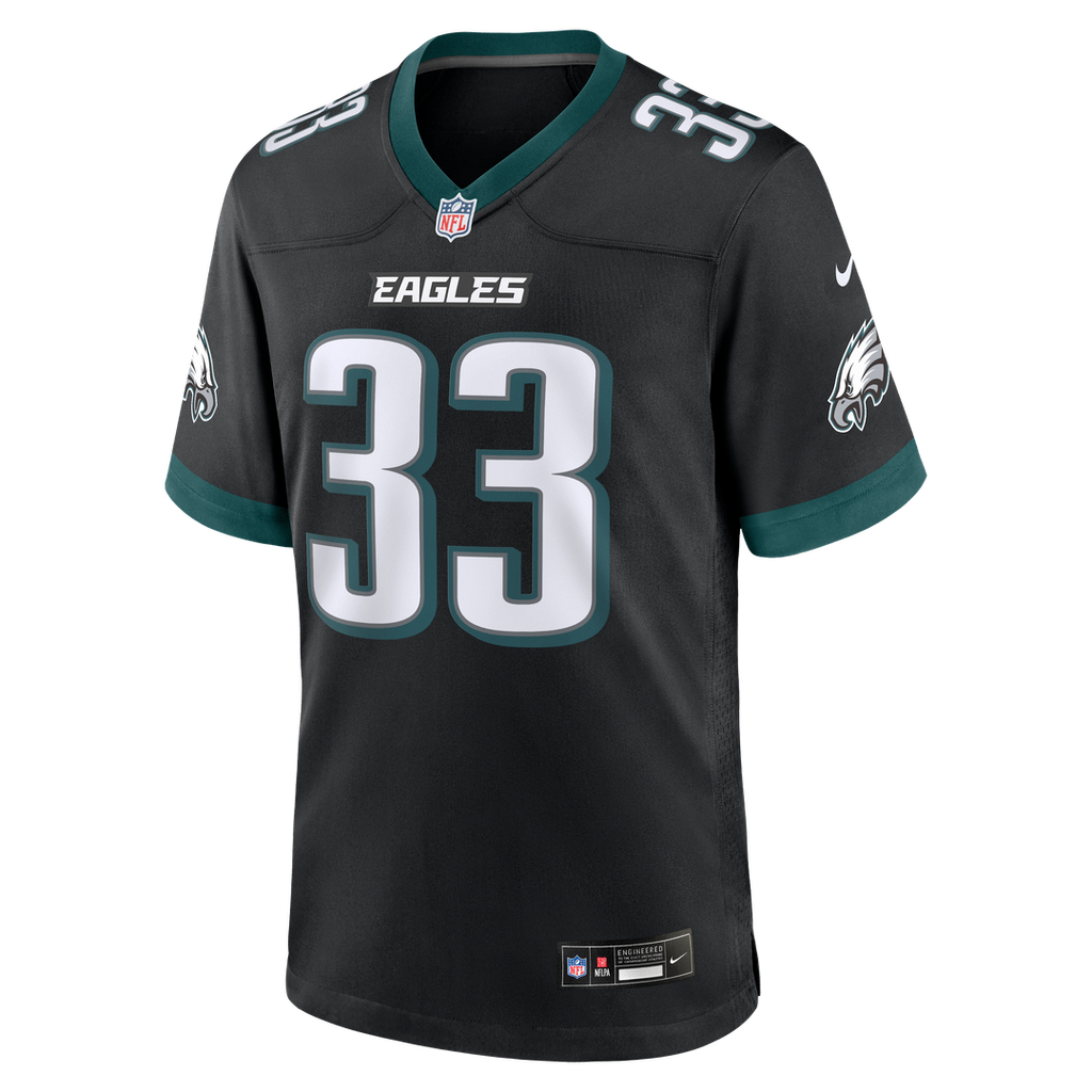 Cooper DeJean Philadelphia Eagles Nike Alternate Game Jersey - Black
