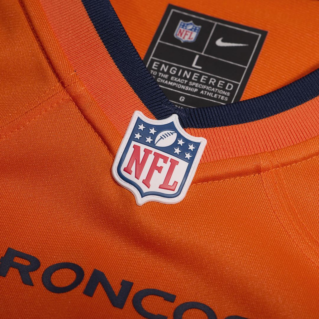 Talanoa Hufanga Denver Broncos Nike Team Game Official Jersey -  Orange