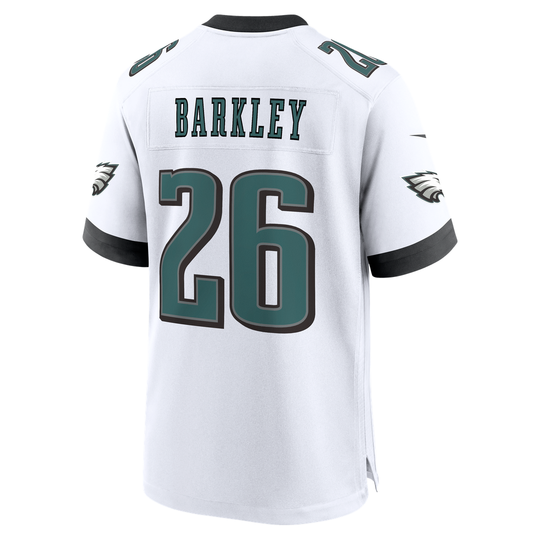 Saquon Barkley Philadelphia Eagles Nike Team Game Jersey - Midnight Green