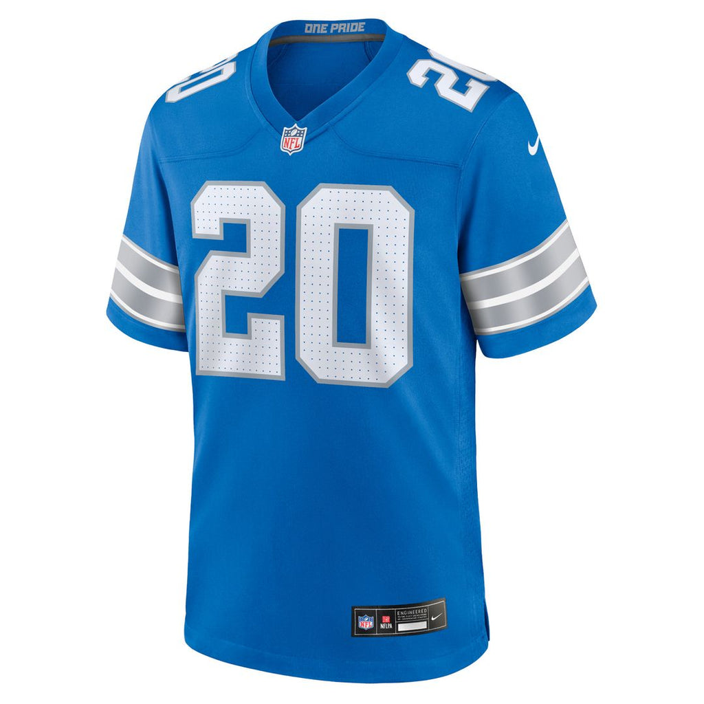 Barry Sanders Detroit Lions Nike 2nd Alternate Retired Player Game Official Jersey - Black