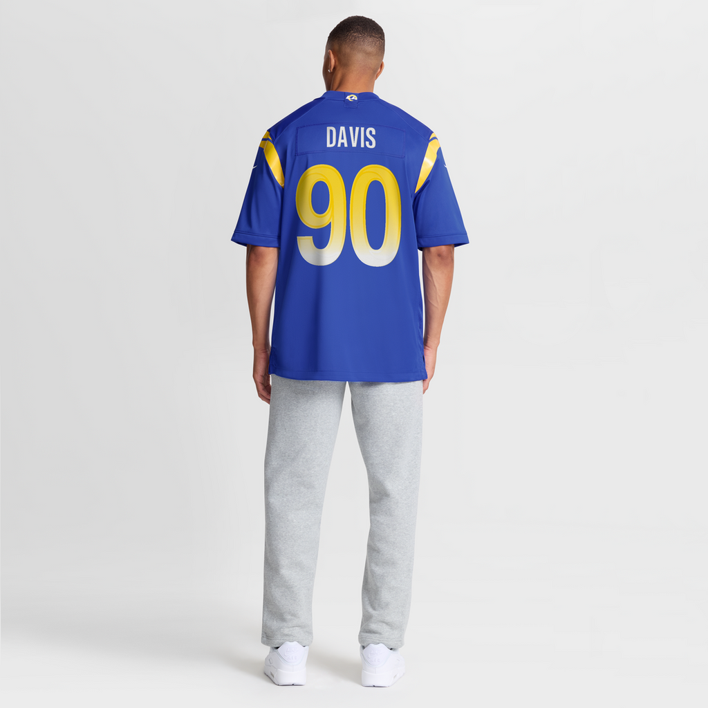 Tyler Davis Los Angeles Rams Nike Team Game Jersey - Royal