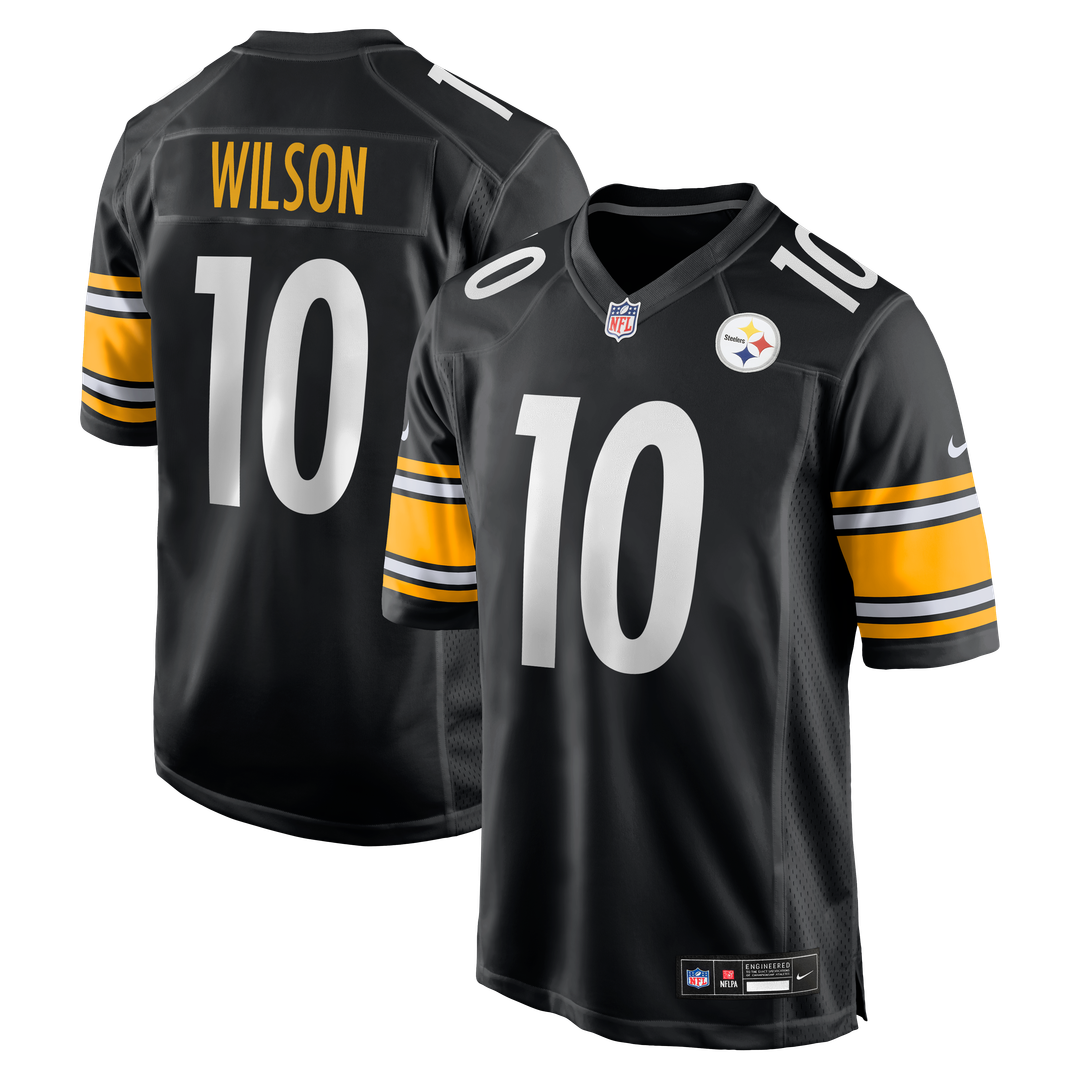 Roman Wilson Pittsburgh Steelers Nike  Game Player Official Jersey - Black