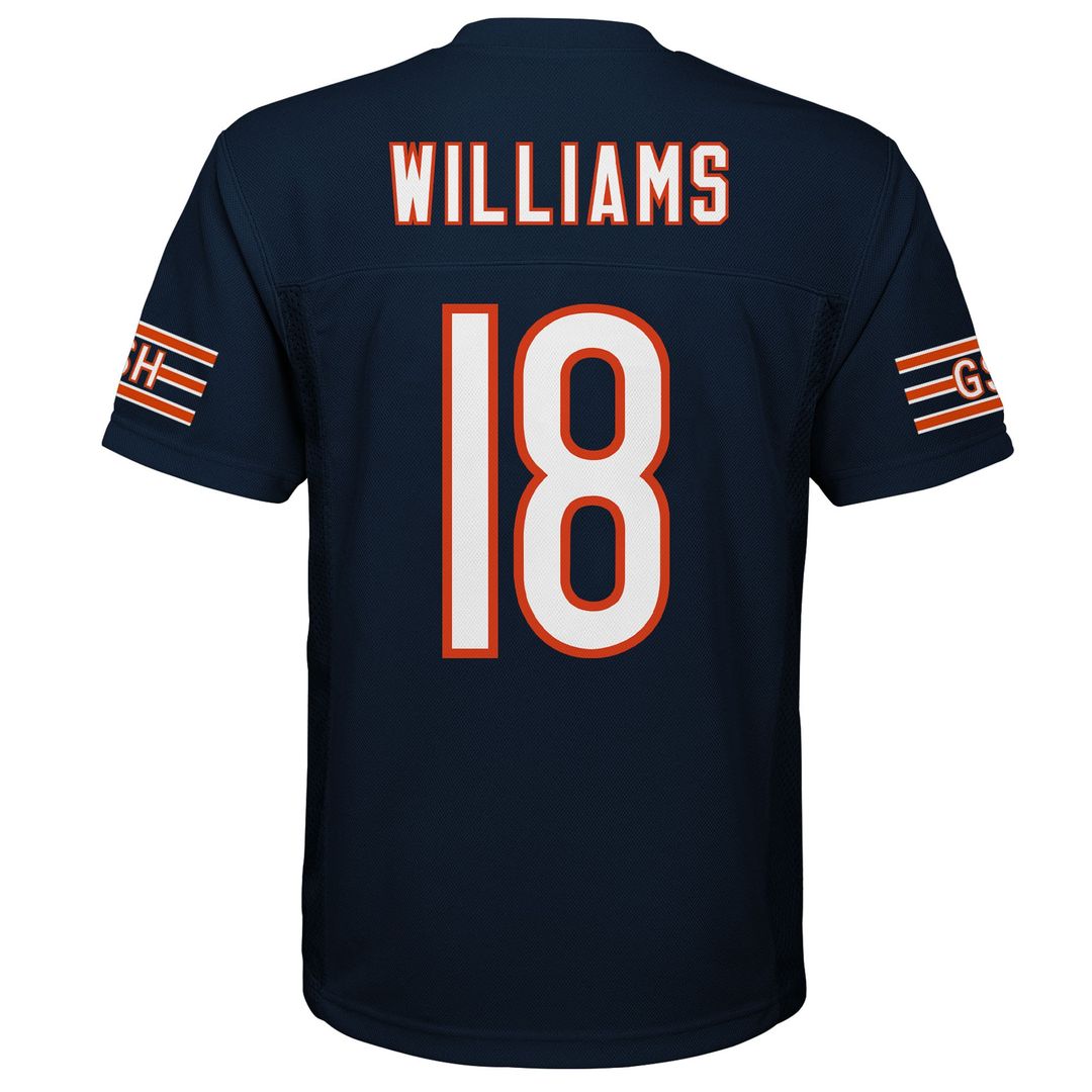 Caleb Williams Chicago Bears Outerstuff Preschool Replica Player Official Jersey - Navy