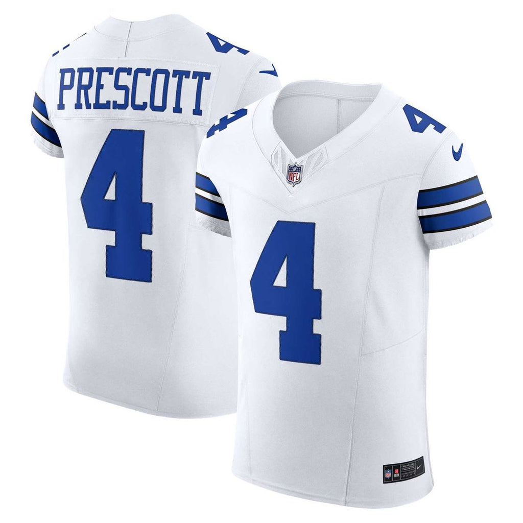 Dak Prescott Dallas Cowboys Nike Vapor F.U.S.E. Elite Official Jersey - White
