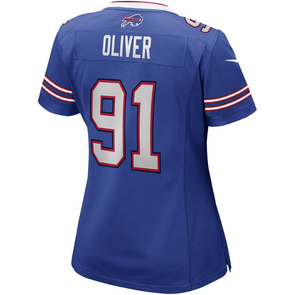 Ed Oliver Buffalo Bills Nike Women's Game Official Jersey - Royal