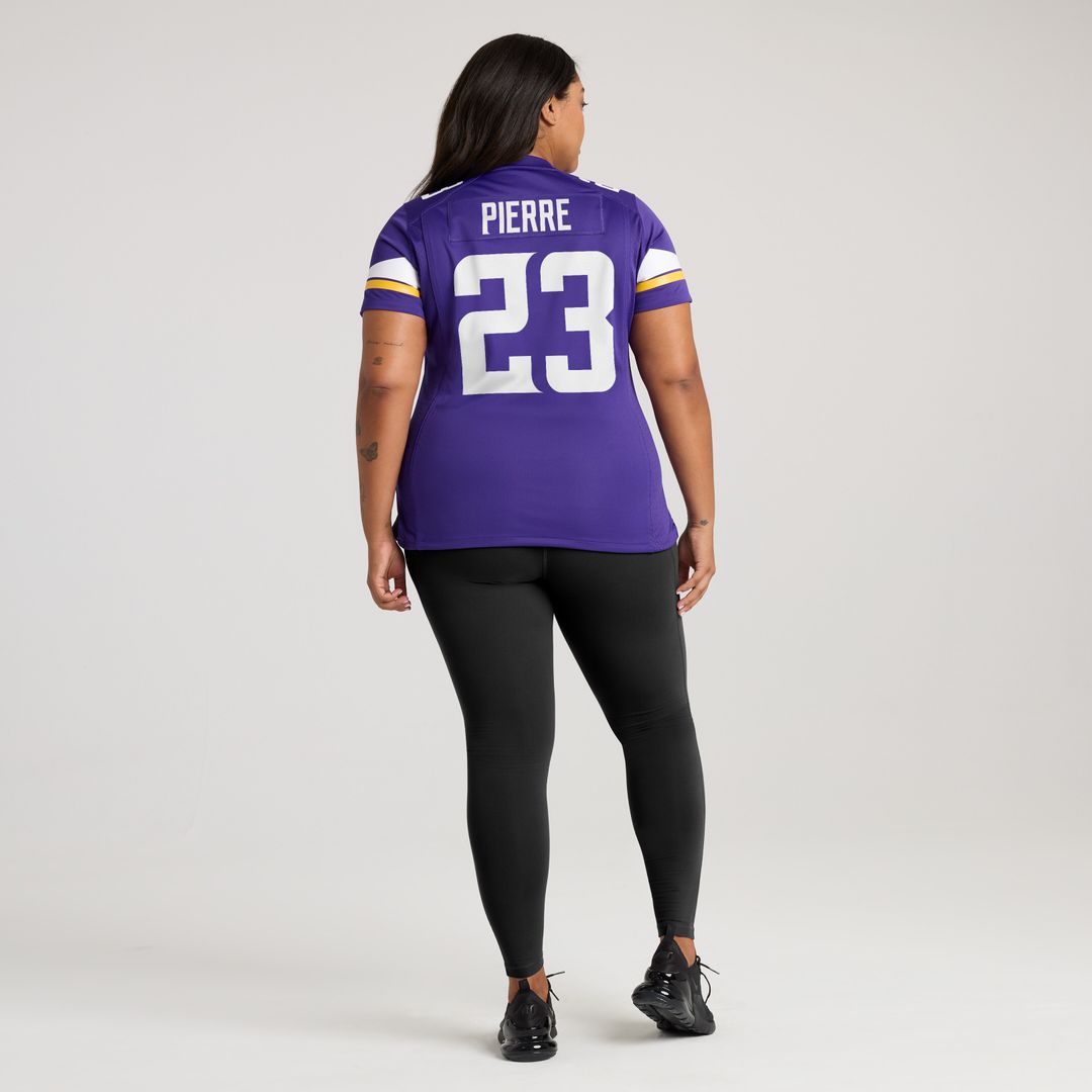 James Pierre Minnesota Vikings Nike Women's Team Game Official Jersey -  Purple