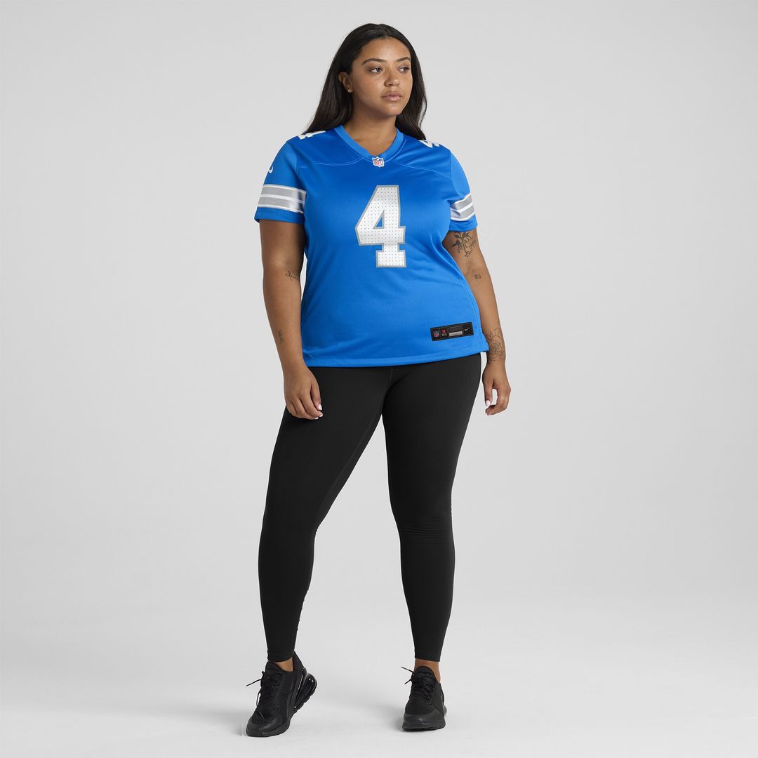 D.J. Reed Detroit Lions Nike Women's Team Game Official Jersey -  Blue