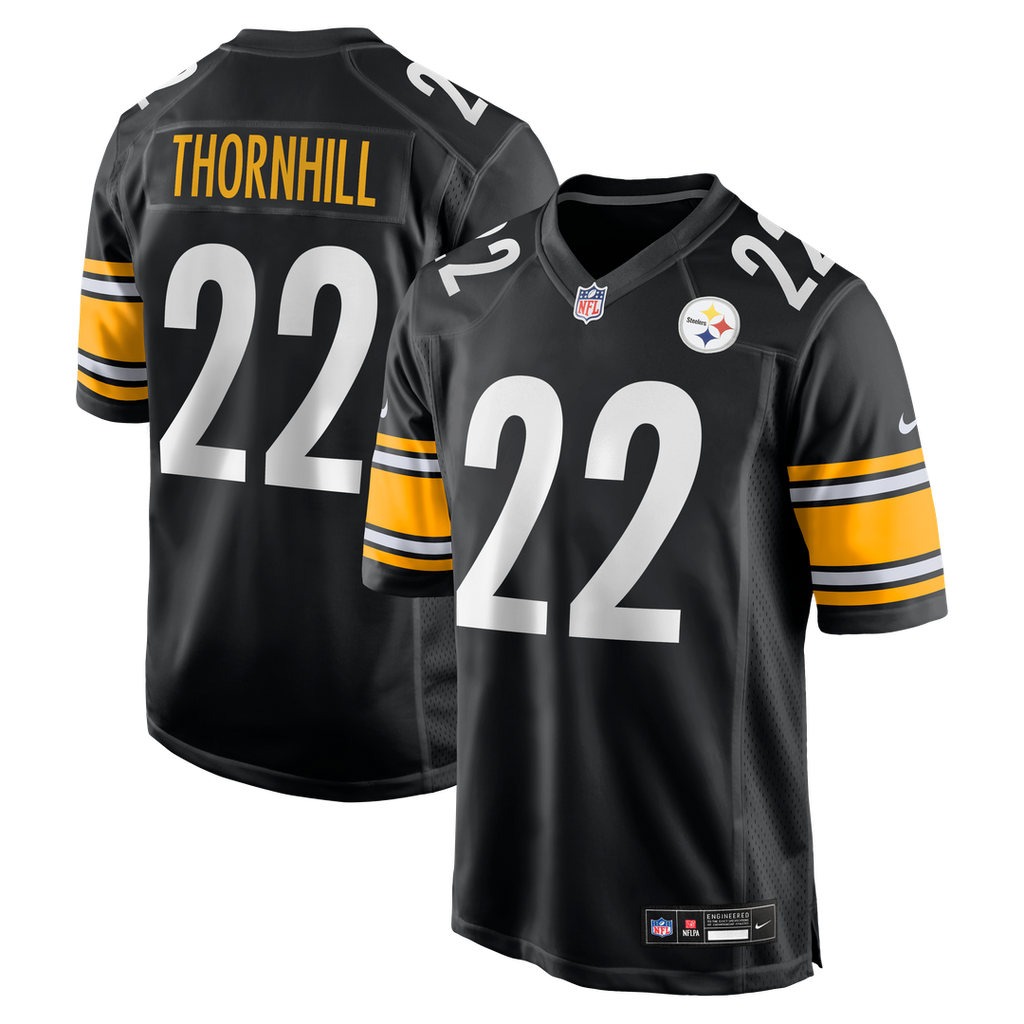 Juan Thornhill Pittsburgh Steelers Nike Team Game Jersey - Black