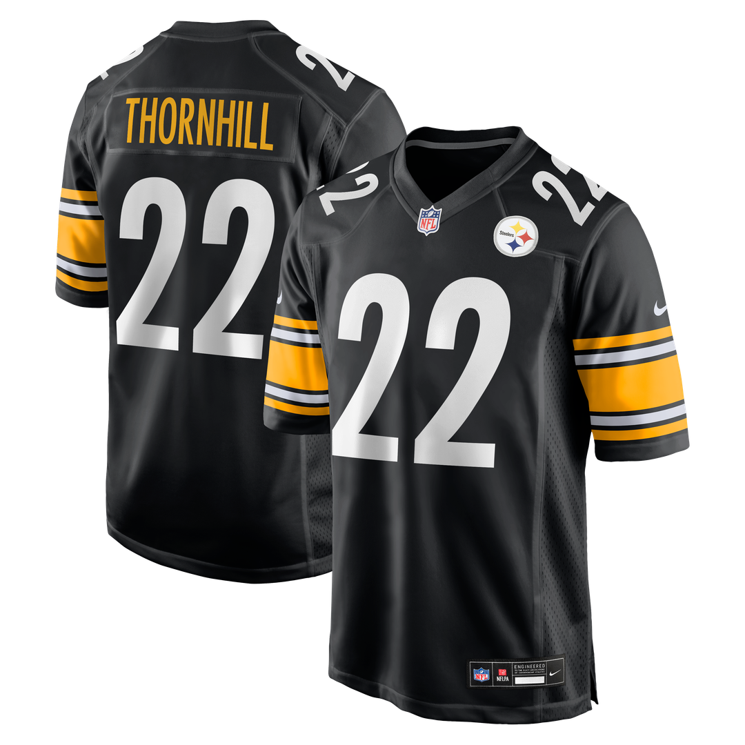 Juan Thornhill Pittsburgh Steelers Nike Team Game Jersey - Black