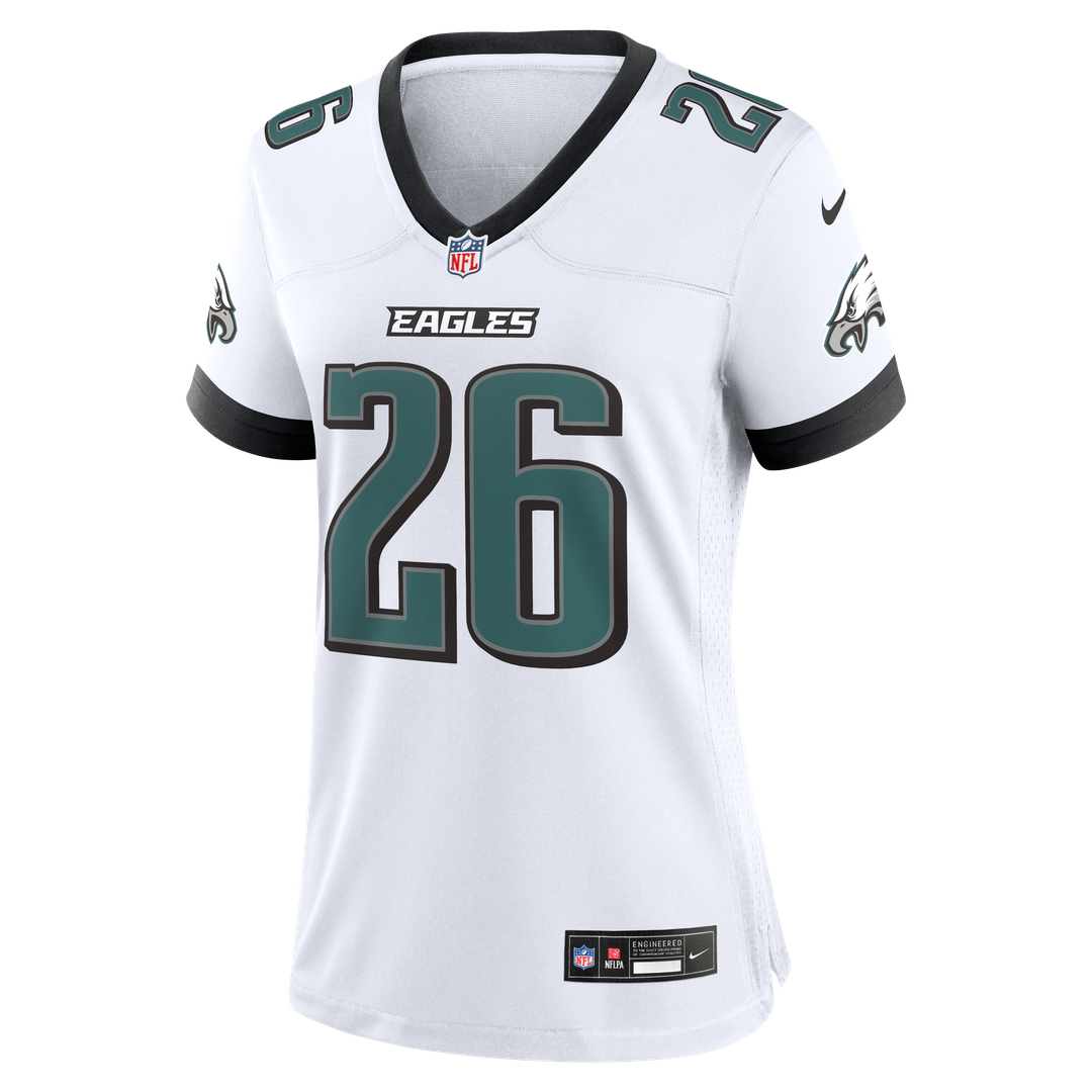 Saquon Barkley Philadelphia Eagles Nike Women's Game Official Jersey -  White