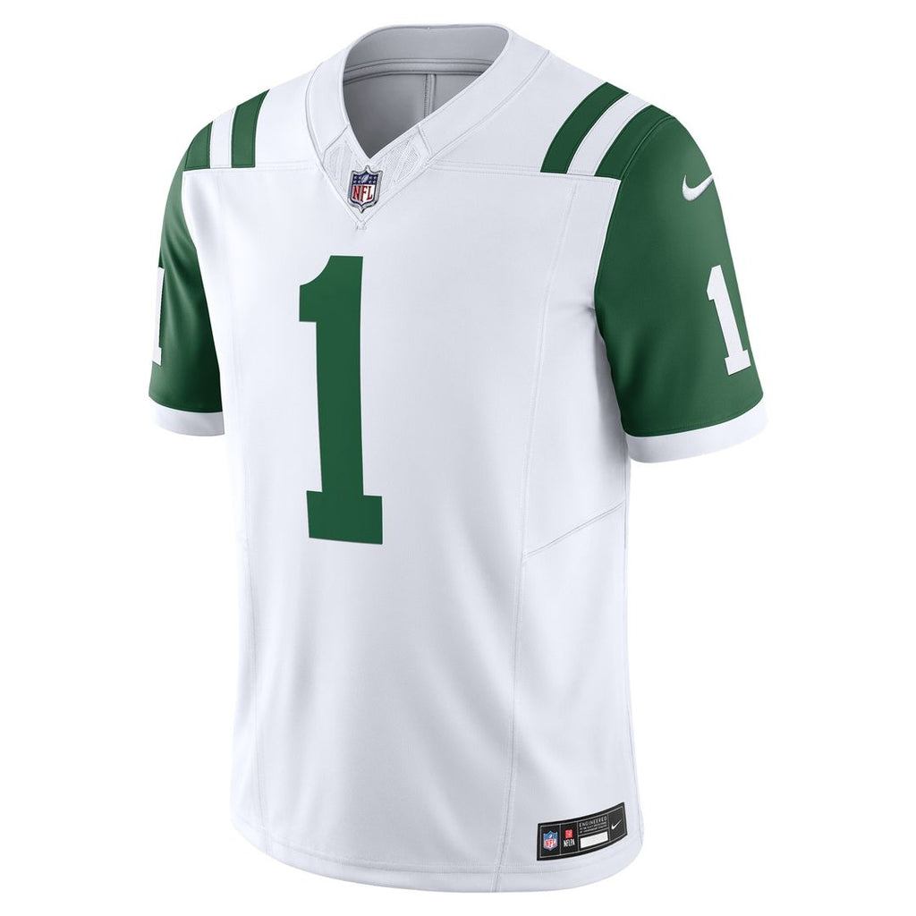 Ahmad Sauce Gardner New York Jets Nike Classic Alternate Vapor F.U.S.E. Limited Official Jersey - White