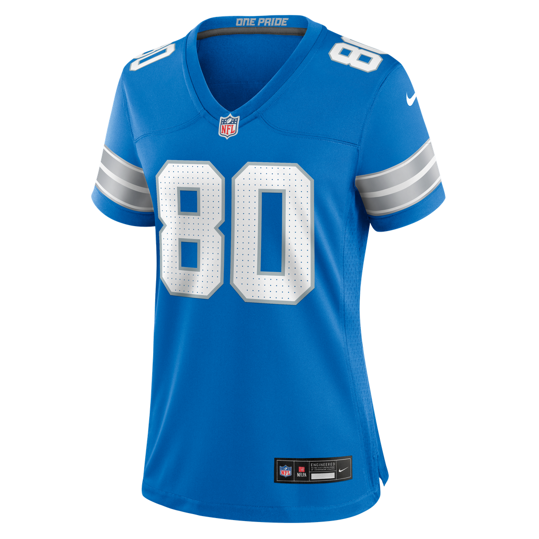Malik Cunningham Detroit Lions Nike Women's Team Game Official Jersey -  Blue