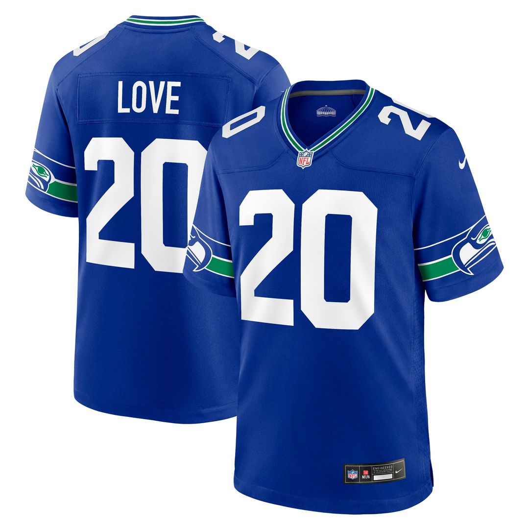 Julian Love Seattle Seahawks Nike Game Jersey - College Navy