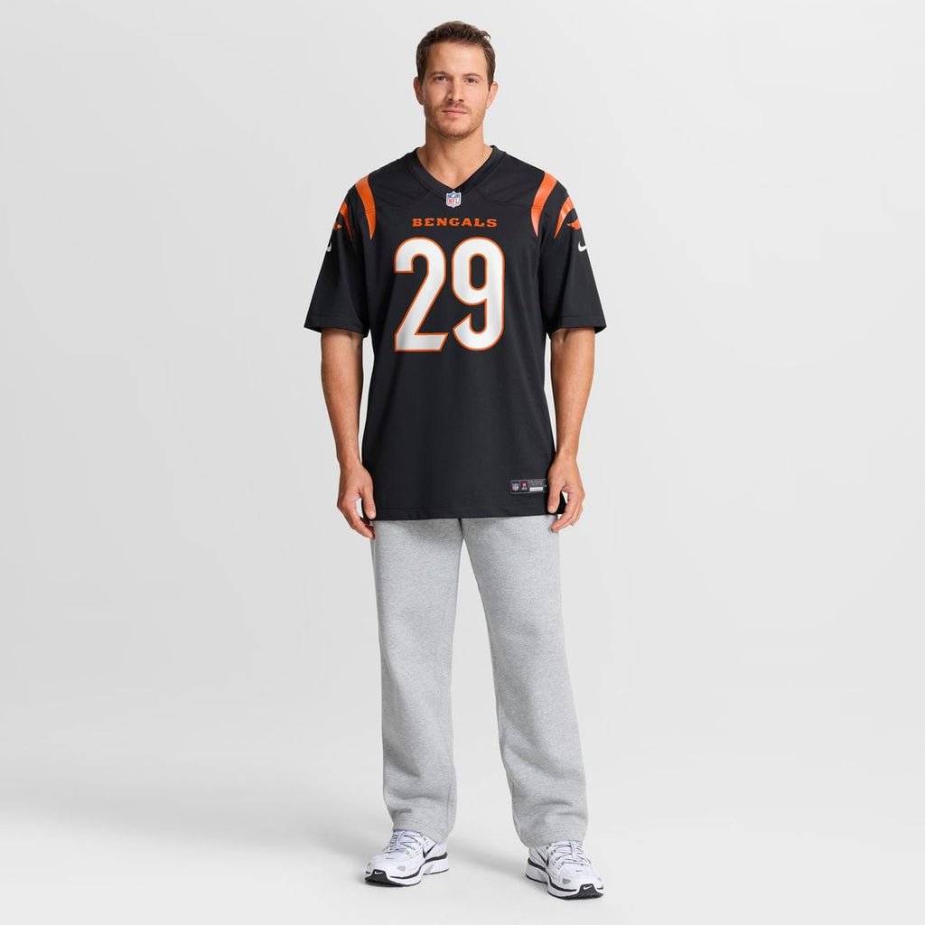 Kyle Dugger Cincinnati Bengals Nike Team Game Jersey - Black