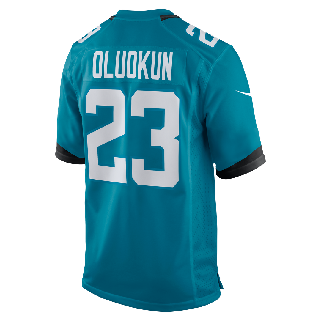 Foyesade Oluokun Jacksonville Jaguars Nike Game Player Official Jersey - Teal