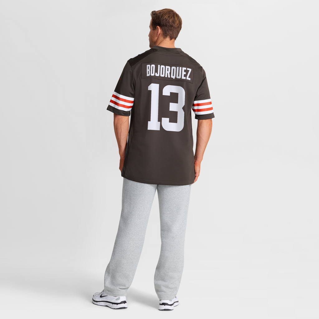 Corey Bojorquez Cleveland Browns Nike Game Official Jersey - Brown