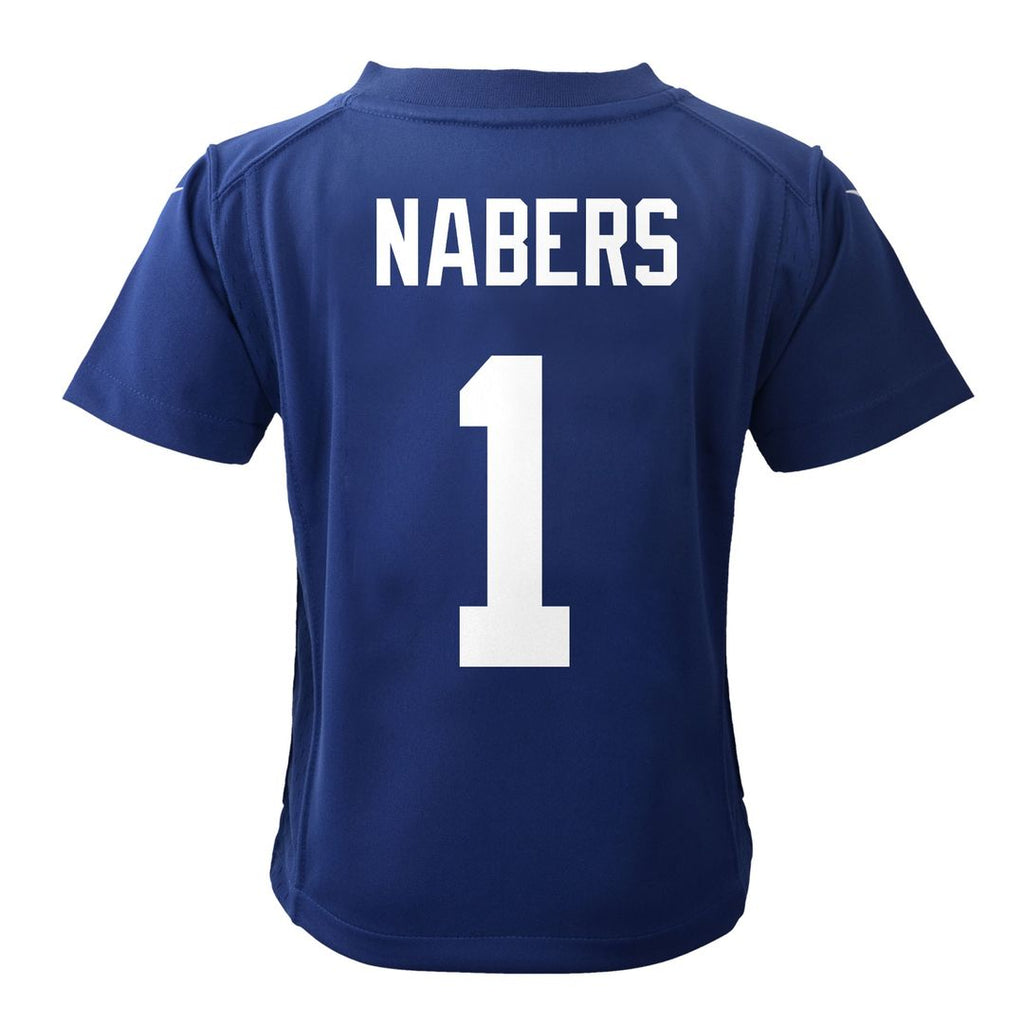 Malik Nabers New York Giants Nike Toddler Game Official Jersey - Royal