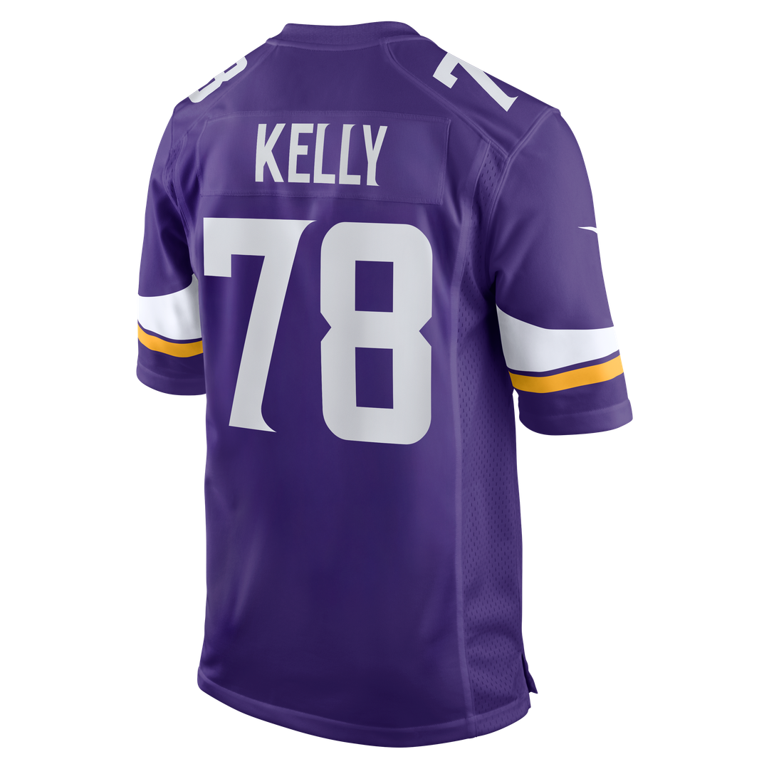 Ryan Kelly Minnesota Vikings Nike Team Game Jersey - Purple