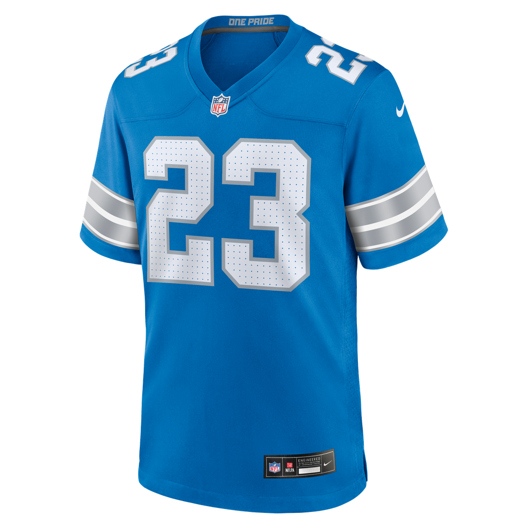 Rock Ya-Sin Detroit Lions Nike Team Game Jersey - Blue