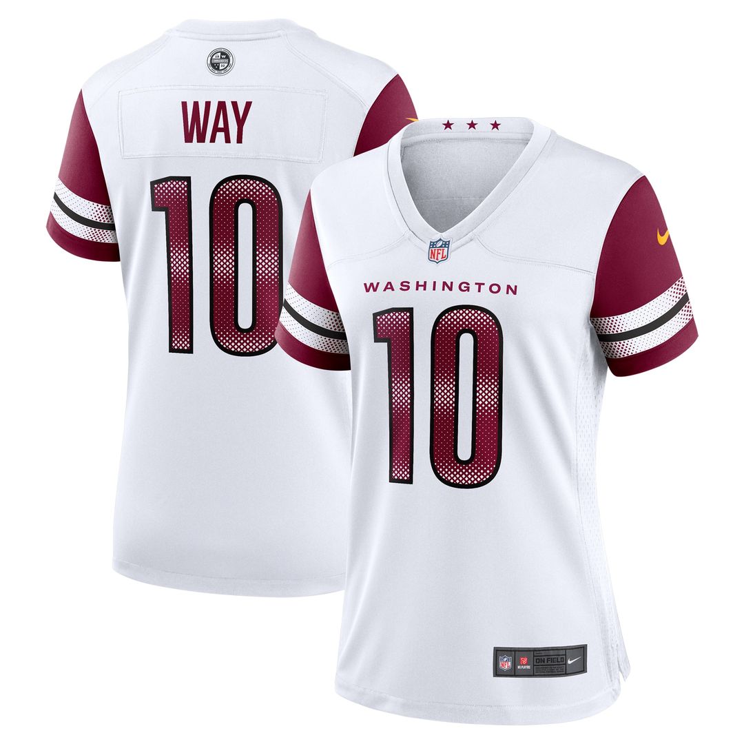 Tress Way Washington Commanders Nike Women's Team Game Official Jersey -  Burgundy