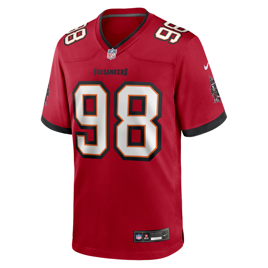 Anthony Nelson Tampa Bay Buccaneers Nike Game Official Jersey - Red