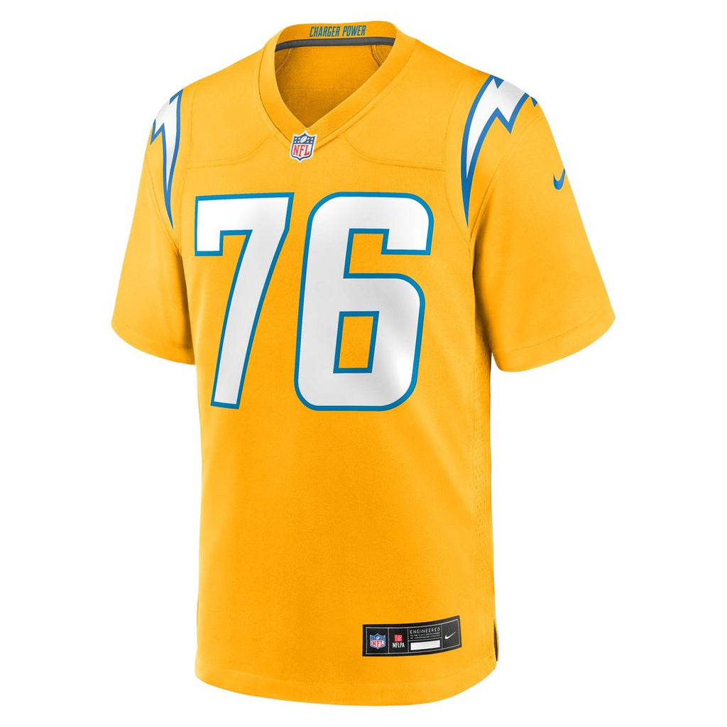 Joe Alt Los Angeles Chargers Nike Alternate Super Chargers Game Player Official Jersey - Navy