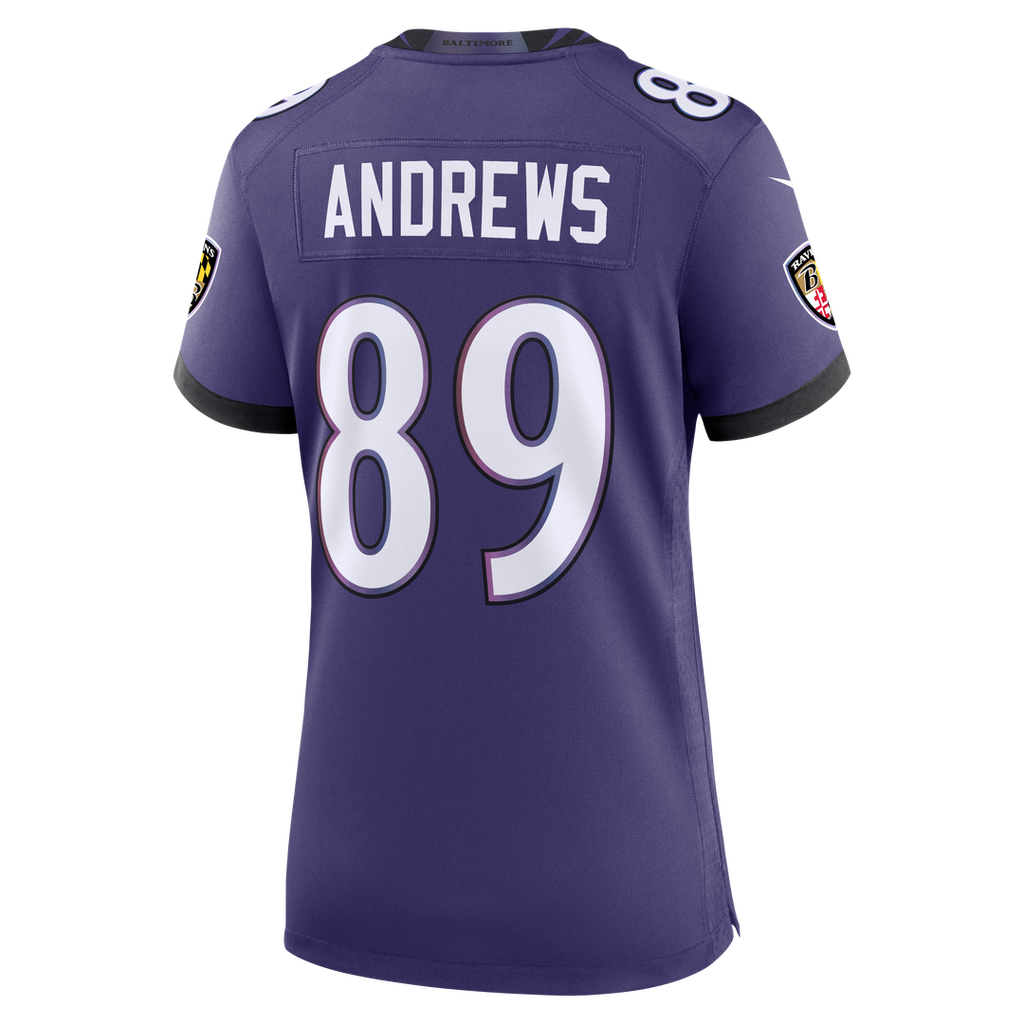Mark Andrews Baltimore Ravens Nike Women's Team Game Official Jersey - Purple