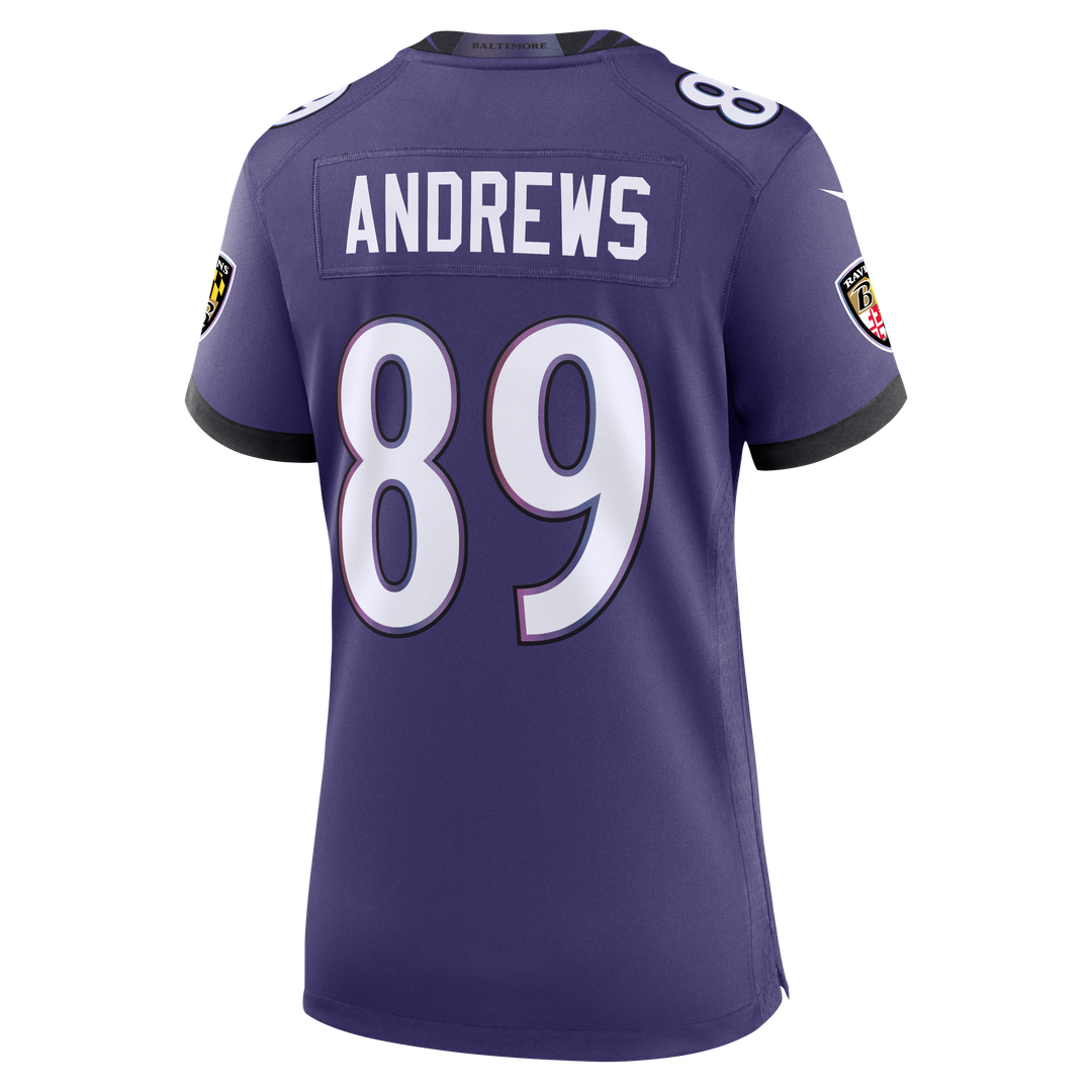 Mark Andrews Baltimore Ravens Nike Women's Team Game Official Jersey - Purple